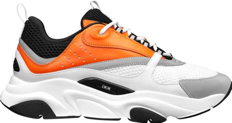 dior sneakers orange and white|christian Dior sneakers white.